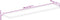 vidaXL - Tafelblad - rechthoekig - 140x40x3,8 - cm - massief - ruw - mangohout