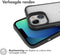 iMoshion Hoesje Geschikt voor iPhone 13 Mini Hoesje - iMoshion Rugged Hybrid Case - Zwart / Transparant