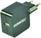 Duracell 2.4A USB Charger - Oplader voor Smartphones en Tablets - Herlaadbaar - Zwart
