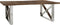 Richmond Salontafel Kensington 130x80 x-leg (Silver)