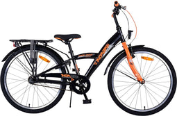 Volare Thombike Kinderfiets - Jongens - 24 inch - Zwart Oranje - 3 versnellingen