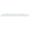 vidaXL - Urinoirschot - 90x40 - cm - gehard - glas
