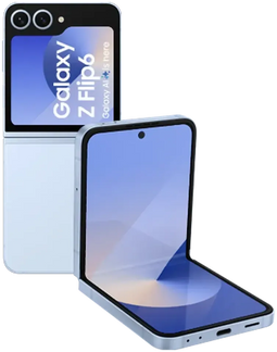 Samsung Galaxy Z Flip6 - Smartphone - 6,7" OLED 2640x1080 12GB RAM 256GB 5G Dual SIM - Blauw