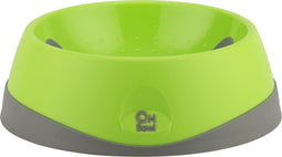 Lickimat Oh Bowl - Betere Orale Gezondheid! Appelgroen - Hondenvoerbak - Ø16x5 cm