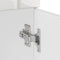 vidaXL - Keuken - onderkast - Lucca - bewerkt - hout - hoogglans - wit