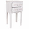Nachtkastje Alexandra House Living Wit 28 x 69 x 38 cm