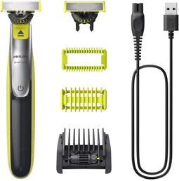 Philips OneBlade 360 QP2834/23 - Scheerapparaat - Trimmen scheren stylen - Grijs