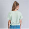 Dames-T-Shirt met Korte Mouwen Friends Lichtgroen - S