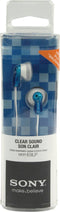 Sony MDR-E9LPG - In-ear oordopjes - Neodymiummagneet 13,5mm-driverunit - Blauw