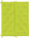 vidaXL - Tuinbankkussen - 120x(50+50)x7 - cm - oxford - stof - felgroen