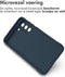 imoshion Hoesje - Geschikt voor Samsung Galaxy S21 FE - EasyGrip Backcover - Donkerblauw