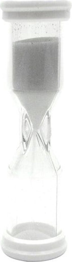 Zandloper 60 seconden wit