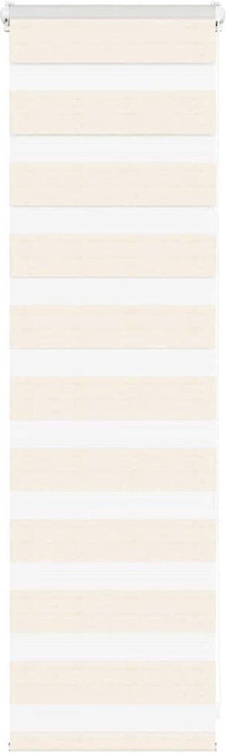 vidaXL - Zebra - rolgordijn - 40x100 - cm - stofbreedte - 35,9 - cm - marmerbeige