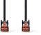Nedis CAT6 Netwerkkabel - RJ45 Male - RJ45 Male - S/FTP - 3.00 m - Rond - LSZH - Zwart - Polybag