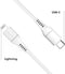imoshion Kabel - Geschikt voor Lightning naar USB C - 1 meter - Oplader Kabel geschikt voor Apple iPhone 11/12/13/14 - Wit