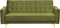 ABERDEEN - Slaapbank 3-zits - Groen - Fluweel