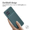 iMoshion Hoesje Geschikt voor Samsung Galaxy M53 Hoesje Siliconen - iMoshion Thunder Backcover - Groen