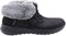 Skechers On-The-Go Joy - Biker Boots - Imitatieleer - Zwart