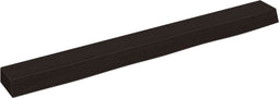 vidaXL - Wandschap - 100x10x6 - cm - behandeld - massief - eikenhout - donkerbruin