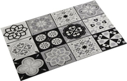 Tapijt Mosaic Versa Blk Zwart Polyester (50 x 2 x 80 cm)