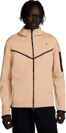 Nike Barcelona Tech Windrunner Full-zip Hoodie Heren Beige Maat M