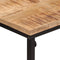 vidaXL - Wandtafel - 80x30x74 - cm - massief - mangohout - en - ijzer