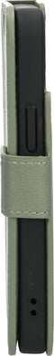 Mobiparts iPhone 13 Mini - Classic Wallet Case - Ruimte voor pasjes - Groen