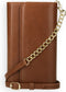 Selencia Hoesje Geschikt voor Samsung Galaxy S20 Ultra Hoesje Met Pasjeshouder - Selencia Eny Uitneembare Vegan Lederen Clutch - Bruin