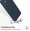 Accezz Samsung Galaxy A35 - Liquid Silicone Backcover - Schokabsorberend - Donkerblauw