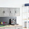 vidaXL - Garagewandkasten - 2 - st - bewerkt - hout - betongrijs