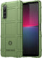 iMoshion Hoesje Geschikt voor Sony Xperia 10 V Hoesje Siliconen - iMoshion Rugged Shield Backcover - Groen
