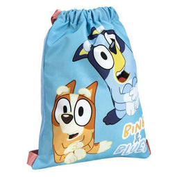 Rugtas met Koordjes Bluey Blauw 27 x 33 cm