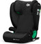 Kinderkraft JUNIOR FIX 2 I-SIZE - Autostoeltje - 100-150 cm - 15-36 kg - met Isofix - Afstelbare hoofdsteun - veiligheidssystemen- Diepe zitting - Eenvoudig te reinigen - Groep 2/3 - Tot 12 jaar - Zwart