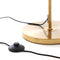 Light & Living Vloerlamp Misty - 160cm - Amber/Goud