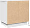vidaXL - Nachtkastje - met - LED - Wit - 50x34,5x50 - cm