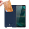 Dux Ducis - Slim bookcase hoes - Geschikt voor Sony Xperia 5 III - Blauw