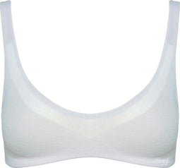 sloggi OXYGENE Infinite Soft Bra - Beugelloos - Super licht en ademend - Wit - Maat S