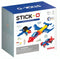 Stick-O City Voertuigenset - magnetisch speelgoed - 20 modellen - magneten speelgoed - baby blokken
