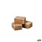 Gewaxt hout voor de barbecue Algon Hout (24 Stuks)