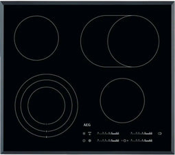 AEG HK65407RFB - Vitrokeramisch kookplaat - DirekTouch Eco Timer OptiHeat Control - 4 kookzones