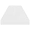 vidaXL - Wandschappen - zwevend - 4 - st - 90x23,5x3,8 - cm - MDF - hoogglans - wit