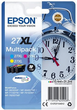 Epson 27XL - Inktcartridge multipack - Cyaan Geel Magenta (3-pack)