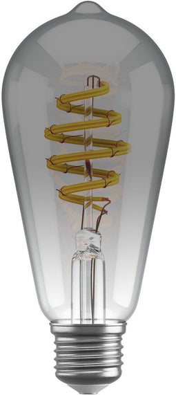Hombli Smart Filament Bulb ST64 - E27 - CCT 1800K-6500K - Smokey