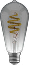 Hombli Smart Filament Bulb ST64 - E27 - CCT 1800K-6500K - Smokey