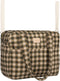 Nobodinoz Hyde Park Waterdichte kinderwagentas/luiertas 38x33x16cm - Green Checks