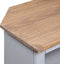 vidaXL - Wandtafel - 80x43x78 - cm - Mexicaans - grenenhout - Corona-stijl - grijs