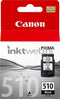 Canon PG-510 - Inktcartridge - 9ml - Zwart
