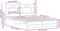 vidaXL - Bedframe - zonder - matras - hout - sonoma - eikenkleurig - 150x200 - cm