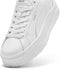 PUMA Karmen II L - Dames Sneakers - Plateauzool - Puma White-Puma Silver