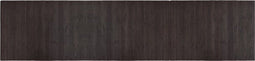 vidaXL - Vloerkleed - rechthoekig - 70x300 - cm - bamboe - donkerbruin